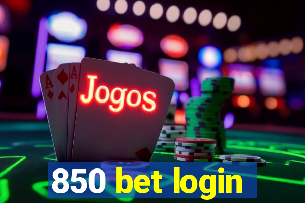 850 bet login